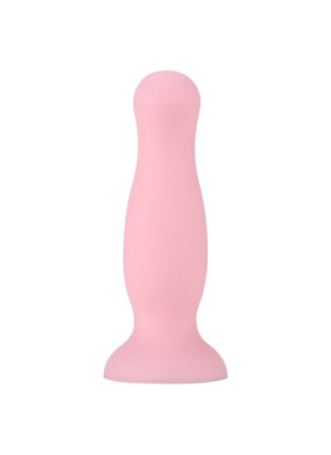 Plug anal ventouse rose pastel taille S - A-001-S-PNK